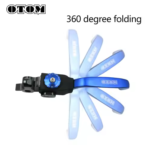 OTOM Motorcycle Clutch Lever For KTM SXF XC HUSQVARNA GASGAS Anti-fall Folding 7 Gears Adjustable 36