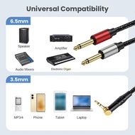 BT 3 5mm To 6 35mm Cable With Metal Covered Contacts 30cm 180cm 300cm 500cm