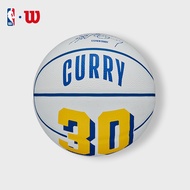 Wilson NBA Player Icon Stephen Curry Outdoor Mini Basketball (Size 3) - WZ4007401XB3