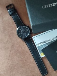 富豪至愛 Citizen Eco-Drive Solar Powered 星辰 西鐵城 光動能手錶 黑色 太陽能 Black Chronograph Tycoon Favorite Japan Sei