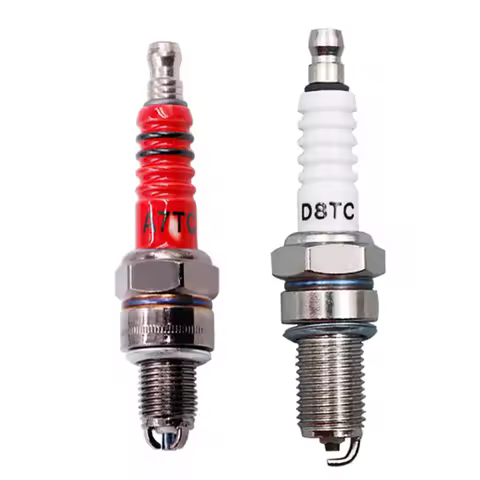 1 Pcs Racing Spark Plug 3 Triple Electrode A7TC D8TC For GY6 CG 50 70 110 125 150CC Motorcycle Atv S