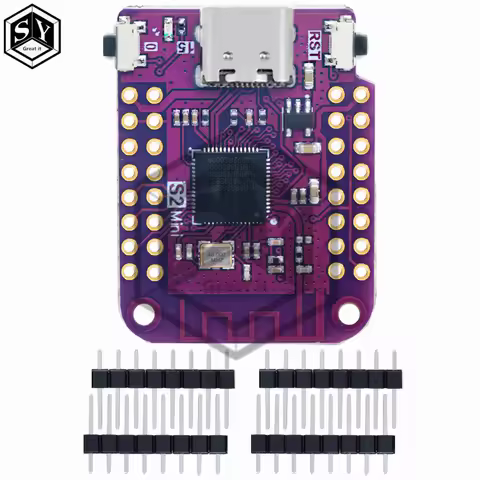 ESP32 S2 Mini WIFI Board Based ESP32-S2FN4R2 ESP32-S2 4MB FLASH 2MB PSRAM MicroPython For Arduino Co