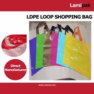 [Various Colour] LDPE Soft Loop Handle Bag *4 sizes available *Local Seller