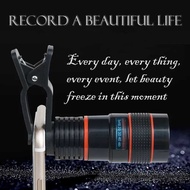 8XX Telephoto Mobile Phone Lens Universal 8x Mobile Phone Zoom Lens HD Focusing Camera Lens