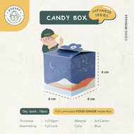Mini Cake Box / Kotak Permen / Candy Box / Box Kue / Wedding Cake Box Mini 6x6x6cm