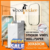 Marble Wall Paper | Marble Motif Wall Sticker | WOODPECKER 30x60cm 2.5mm