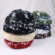 Mikihat cap with paint spots