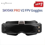 SKYZONE SKY04X PRO OLED 5.8G 48CH Steadyview Receiver 1280X960 DVR FPV Goggles Head Tracker Fan for 