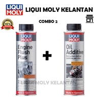 LIQUI MOLY COMBO 2 ( ENGINE FLUSH & OIL ADDITIVE )