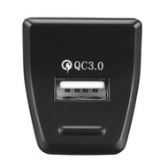 Car Center Console QC3.0 USB Charger Adapter Quick Charger For Toyota RAV4 For Hybrid PHEV AWD XA50 