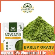 Herbal Nation - Barley Grass Juice Powder 100 Organic (30 servings) Certified PURE