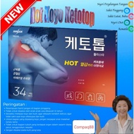 Ketotop Hot Plaster Patch Korea 34 Original Sheets