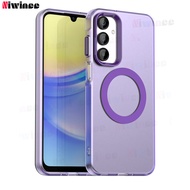 เคสโทรศัพท์สีสันสดใสสำหรับ Samsung Galaxy A16/A16 5G/A16 LTE แม่เหล็กกันกระแทกป้องกันการตกบางทนทาน N