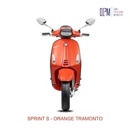 ~[Dijual] Vespa Sprint S 150 I-Get - Orange Tramonto Ctz~
