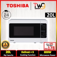 [Ready Stock] TOSHIBA ER-SM20(W)MY 20L 800W SIMPLE SERIES MICROWAVE OVEN ER-SM20 / ER-SGS20(K) GRILL