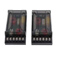 2 Way Car Audio Crossover, 2pcs Speaker Frequency Divider Car Audio Passive Crossover Up to 300 Watt