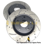 HONDA ACCORD SDA/HONDA CIVIC SNA REAR DISC ROTOR HOLE+LINE-SHOJI