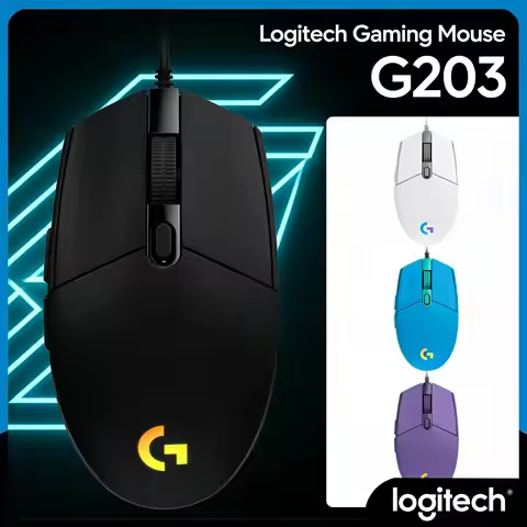 Logitech G203 - Affordable RGB Gaming Mouse with Premium Features