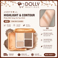 Judydoll Highlight & Contour Powder & Contour 02