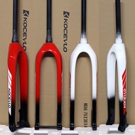 KOCEVLO Boost Mtb Carbon Fork 27.5/29er 110*15mm Downhill Mountain Bike Rigid Fork 1-1/8"-1-1/2