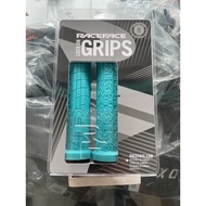 Hand Grip raceface Grippler Turquoise - Mountain bike Handgrip mtb bmx Race face Hand Grips Bicycle 