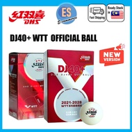DHS DJ40+ WTT T.T. Ball 3star , DHS BALL 2021-2028 SERIES NEW VERSION NEW PACKING