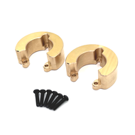 ruichen | Remote Control Car Metal Upgrade Accessories Brass Front Wheel Counterweight Fit For YK 1/