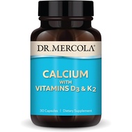 Dr. Mercola Calcium with Vitamins D3 & K2 - Supports Bone & Heart Health* - Calcium with Vitamins D3
