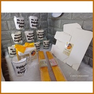 ∞ ┻ ➔ Personalized Clear Mug souvenir for wedding, christening