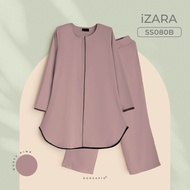IZARA SUIT NURSAFIA BLOUSE DAN PANTS DARK GREEN WHITE MATCHA GREEN APPLE GREEN Pink gray forest gree