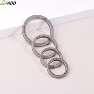 ADD Titanium Alloy Flat Key Ring Rope Drop Hanging Bule Car Key Rings Holder Quidraw  Keychain Carbi