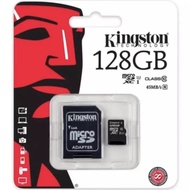 Kingston เมมโมรี่การ์ด 32/64/128GB SDHC/SDXC Class 10 UHS-I Micro SD Card with Adapter