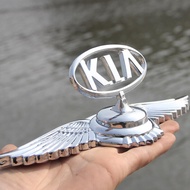 KuLeyp  1PCS Car Front Hood Emblem Decoration Sticker Auto Badge Logo 3D Car Sticker Car Styling for