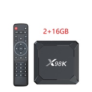 ZDSSY X98K แอนดรอยด์13สมาร์ททีวีกล่อง8K HD 2.4G & 5G Dual WiFi Set Top Box WIFI กล่องสมาร์ททีวีสตรีม