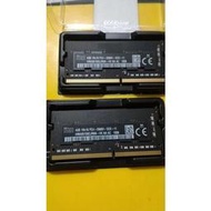 SK hynix 海力士 單面 筆電用 PC4 DDR4 4G 2條 等於 8G 2666V 記憶體 不拆賣