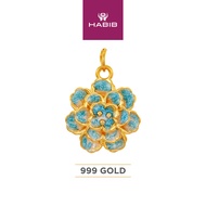 HABIB 999/24K Yellow Gold Pendant 9GP01030425
