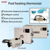 220V 2KW 3KW Electric Water Heater Thermostat for Swimming Pool Bathtub SPA Bath For Massage Hot Tub and Jacuzzi