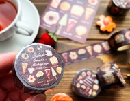 手繪烘焙點心紙膠帶