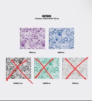 NewJeans 'Supernatural' NJ X MURAKAMI (CROSS BAG VER.) [CD 專輯] 含抽繩袋 minji hanni