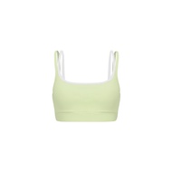 Cassette Wide Ribbed Sports Bra (The Movement) - The Flos Club