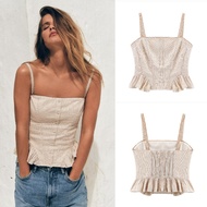 Beige Grid Top 78314 (FZ)
