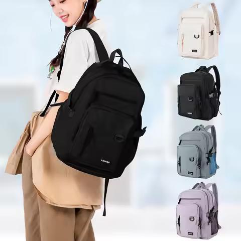 School Backpack Teenager High School Girls' Backpacks Casual Notebooks rucksack herren, Waterproof B