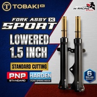 TOBAKI X FORK ASSY SPORT Y15ZR LC135 FI V8 LC135 NEW(55C) LC135 NEW(55D) Lowered 1.5
