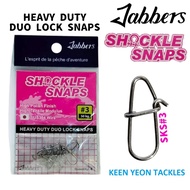 JABBERS SHACKLE SNAPS HEAVY DUTY DUO LOCK SNAPS (SKS)