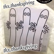 姆明家族 貼紙 阿美 樹精 貼紙 亞美 Little My 大貼紙 Moomin谷 Sticker Moomin 姆明 小肥肥一族 Hattifatteners 圖案 嚕嚕米 公仔 卡通 (可貼 水樽