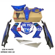 COVERSET YAMAHA 135LC V1 BIRU HITAM