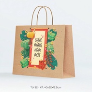 Gift bag CNY T32 - Greeting gift bag CNY