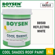 Boysen Cool Shades Roof Paint Heat Reflecting Cool Shade - 4L ( 7 Colors Available )