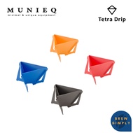 Munieq Polypropylene Tetra Dripper for Outdoor Coffee Brewing