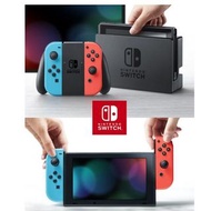 NINTENDO 任天堂 Switch 遊戲主機 ※紅藍色 | 日版 電池持續時間加長型號